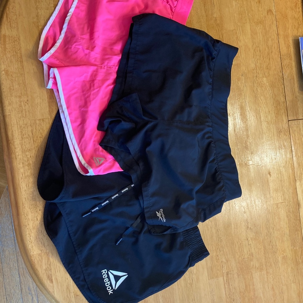 Reebok Black and Pink Shorts lot
